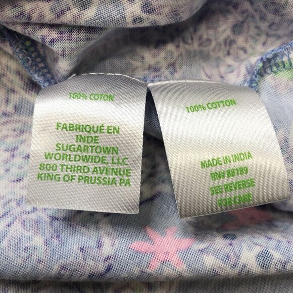 Lilly Pulitzer Dress Women’s Small Blue Peri Turtle LORINA SWING Tiered Hem - Picture 4 of 6